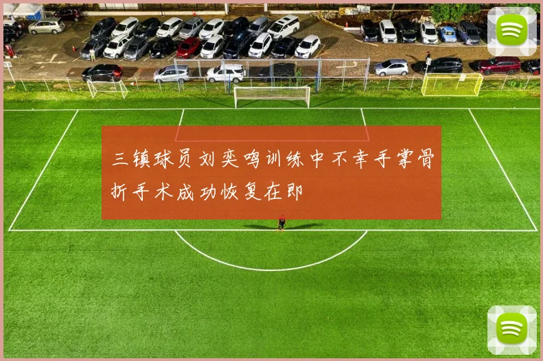 三镇球员刘奕鸣训练中不幸手掌骨折手术成功恢复在即